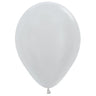 Sempertex - Sac De 50 Ballons 5Po - Argent Satin - Party Shop