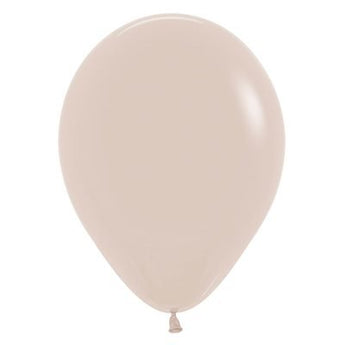 Sac De 50 Ballons 5Po - Blanc Sable Party Shop