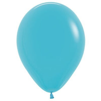 Sac De 50 Ballons 5Po - Bleu Caraïbe Party Shop