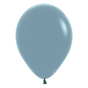 Sac De 50 Ballons 5Po - Bleu Crépuscule Party Shop