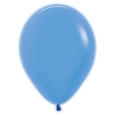 Sac De 50 Ballons 5Po - Bleu Néon Party Shop