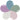 Sempertex - Sac De 50 Ballons 5Po - Couleurs Assorties Crépuscule Pastel - Party Shop