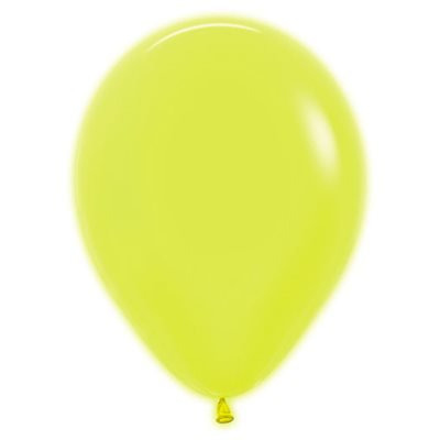Sac De 50 Ballons 5Po - Jaune Néon Party Shop