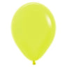Sempertex - Sac De 50 Ballons 5Po - Jaune Néon - Party Shop