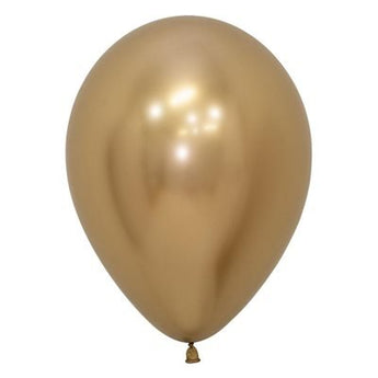 Sac De 50 Ballons 5Po - Or Reflex Party Shop