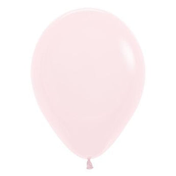 Sac De 50 Ballons 5Po - Rose Pastel Mat Party Shop