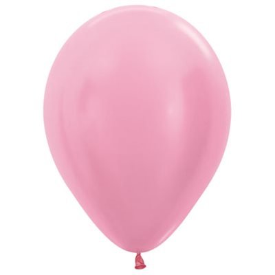 Sac De 50 Ballons 5Po - Rose Satiné Party Shop