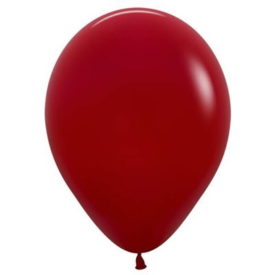 Sac De 50 Ballons 5Po - Rouge Impérial Party Shop