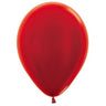 Sempertex - Sac De 50 Ballons 5Po - Rouge Métallisé - Party Shop