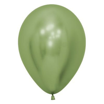 Sac De 50 Ballons 5Po - Vert Reflex Party Shop