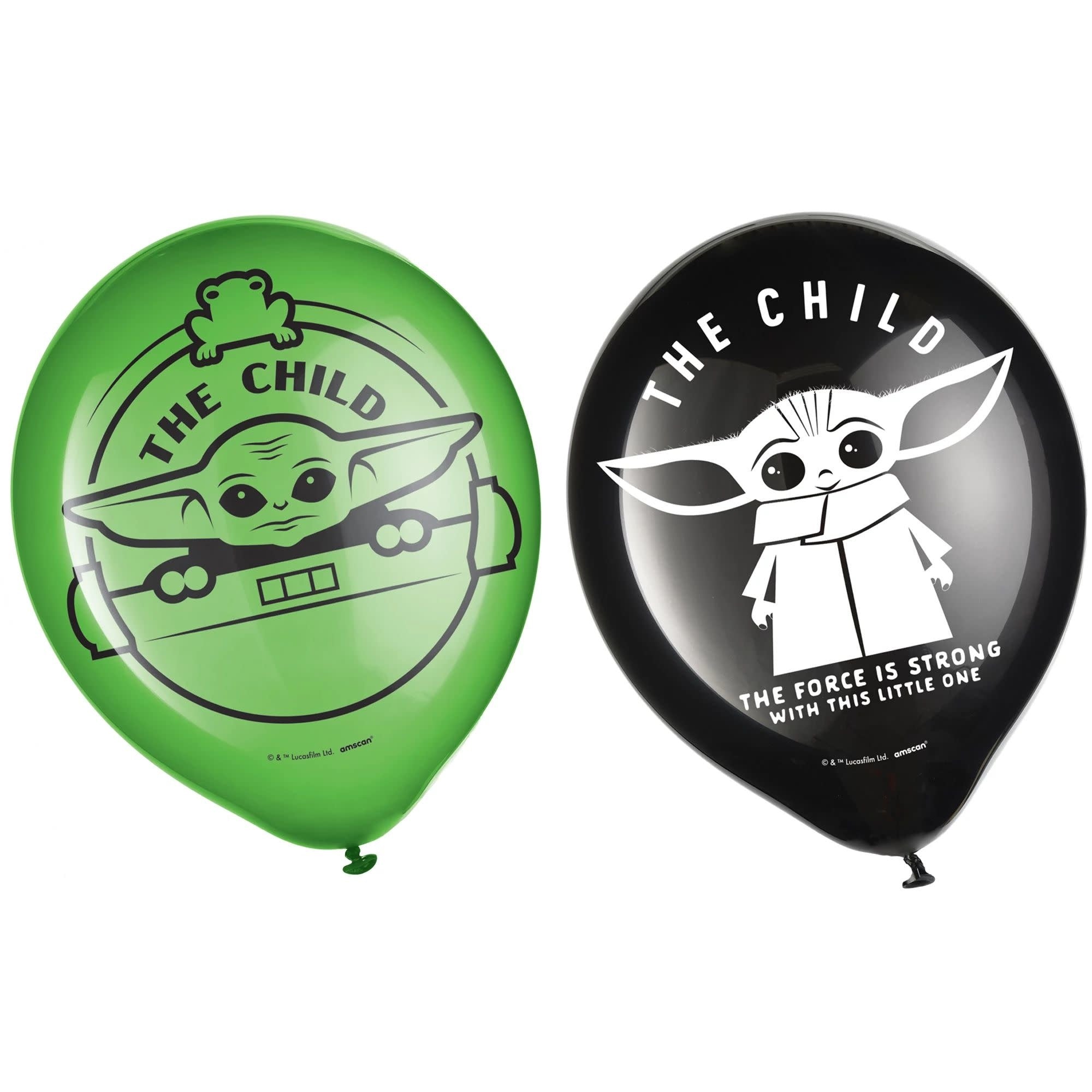 Sac De 6 Ballons 12" En Latex - The Child Party Shop