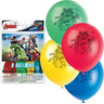 Unique - Sac De 8 Ballons En Latex 12" - Avengers De Marvel - Party Shop