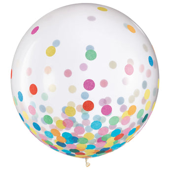 Sac De Ballon Confetti (2) ''24Po'' - Multicolore Party Shop