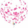 FUNSATIONAL - Sac De Ballons Confetti (3) - Rose - Party Shop