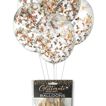 Sac De Ballons Latex (5) - Confettis En Forme De Pénis Party Shop