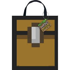 Unique - Sac De Plastique Individuel - Pixel (Minecraft) - Party Shop