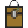 Unique - Sac De Plastique Individuel - Pixel (Minecraft) - Party Shop