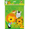 Unique - Sacs À Cadeaux (8) - Animaux De La Jungle - Party Shop