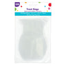 Amscan - Sacs Cadeau Transparent (100) Avec Attaches - Party Shop
