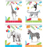 Creative Converting - Sacs  Cadeaux (8) - Papier Party Animals  Motifs Assortis - Party Shop