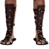 underwraps - Sandales Pour Romains Clous Dorés - Adulte - Party Shop