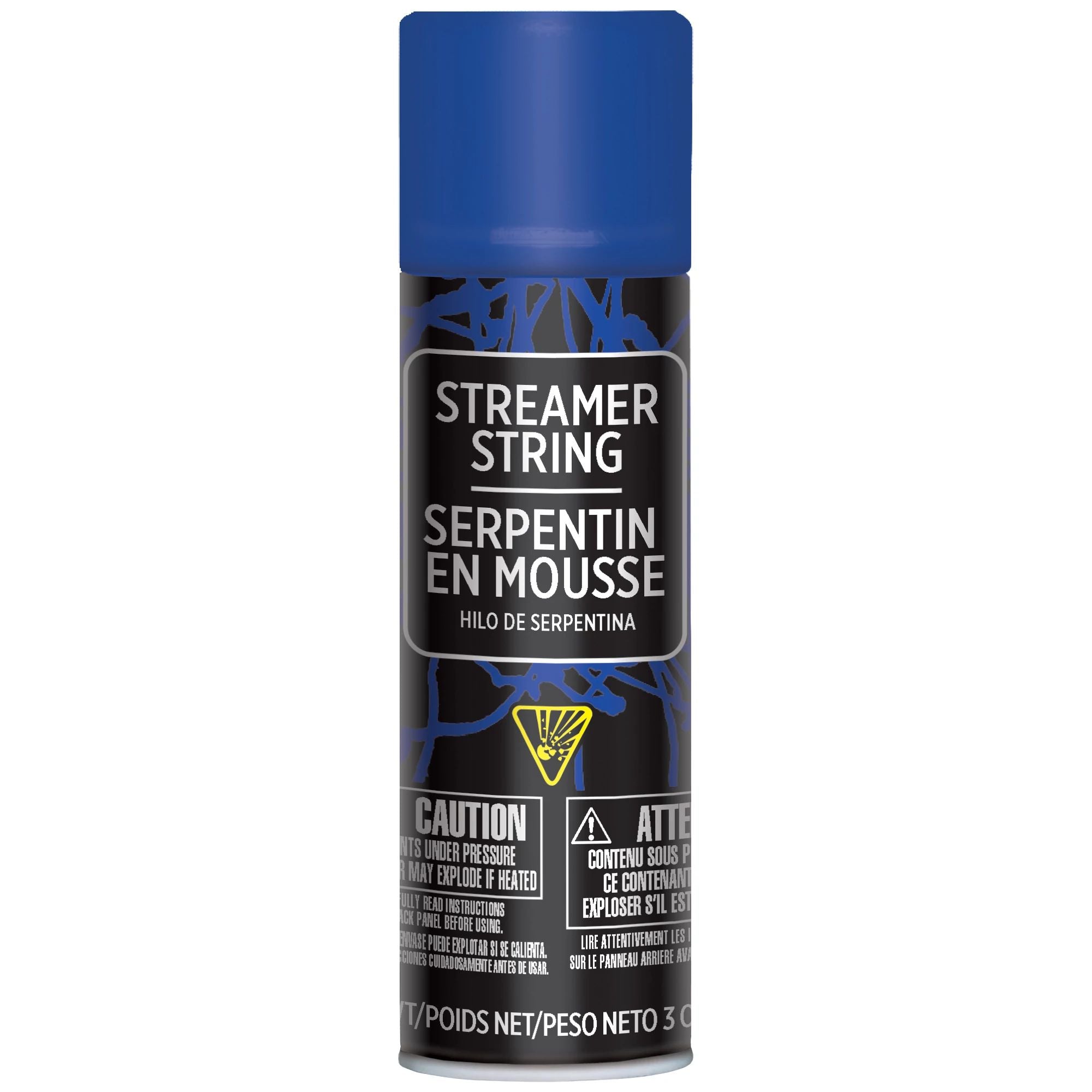 Serpentin en Mousse - Bleu Party Shop