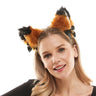 KBW Global - Serre Tête - Oreilles d'animal - brun et noir - Party Shop