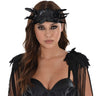 Amscan - Serre Tête D'Ange Noir - Party Shop
