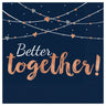 Amscan - Serviette De Table - Navy Mariage - Party Shop