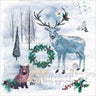 ATTITUDE IMPORTS - Serviette De Table - Renard Et Cerf - Party Shop