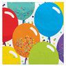 Amscan - Serviettes À Cocktail (125) - Ballons De Fête - Party Shop