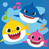 Unique - Serviettes À Cocktail (16) - Baby Shark - Party Shop