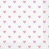 Unique - Serviettes À Cocktail (16) - Coeurs Rose Baby Shower - Party Shop