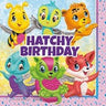 Unique - Serviettes À Cocktail (16) - Hatchimals - Party Shop