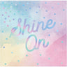 Creative Converting - Serviettes À Cocktail (16) - Iridescent (Shine On) - Party Shop