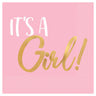 Amscan - Serviettes A Cocktail (16) - It'S A Girl - Party Shop