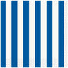 Unique - Serviettes À Cocktail (16) - Lignés Bleu & Blanc - Party Shop