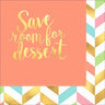Amscan - Serviettes À Cocktail (16) - Mange, Boit, Bonheur ! - Party Shop