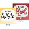 Creative Converting - Serviettes À Cocktail (16) - Vin Team Red/Team White - Party Shop
