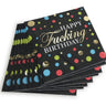 LITTLE GENIE - Serviettes À Cocktail (8) - Happy Fucking Birthday - Party Shop