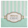 Santex - Serviettes A Cocktail Monsieur Chou (20) - Party Shop