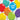Amscan - Serviettes De Table (16) - Ballons Bonne Fête - Party Shop