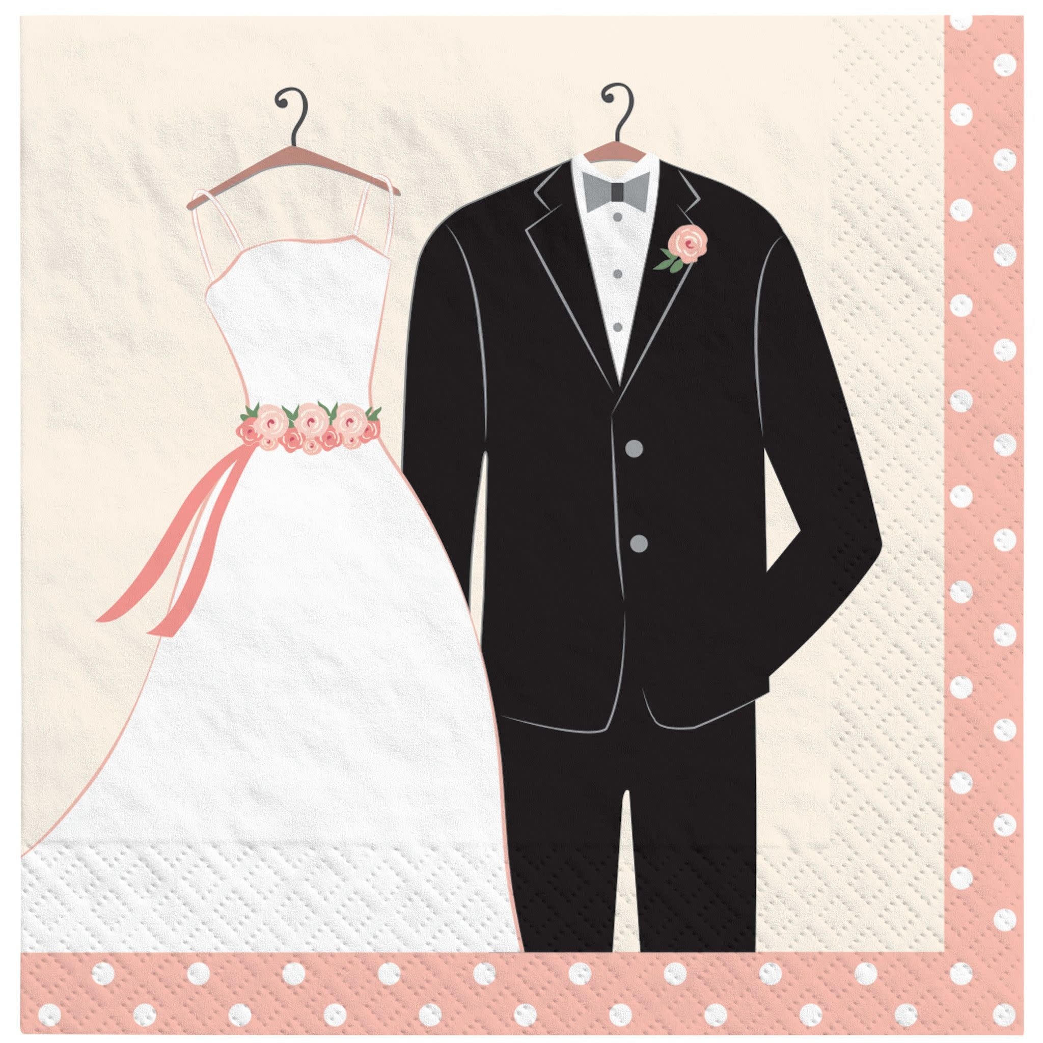 Serviettes De Table (16) - Mariage Party Shop