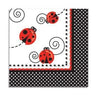 RUBIES - Serviettes De Table (16) - Party Coccinelles - Party Shop