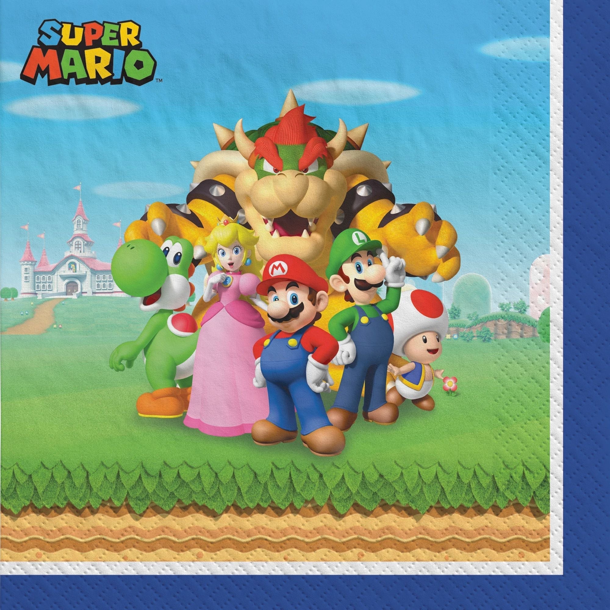 Serviettes de table (16) - Super Mario Party Shop