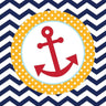 Creative Converting - Serviettes De Table (18) - Allons-Y Matelots! - Party Shop