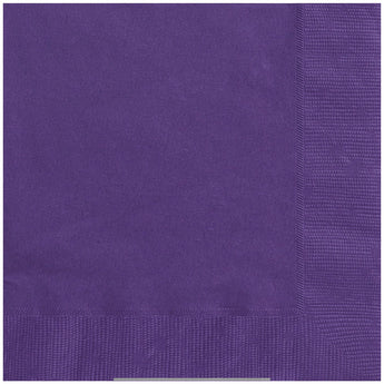 Serviettes De Table (50) - Mauve Party Shop