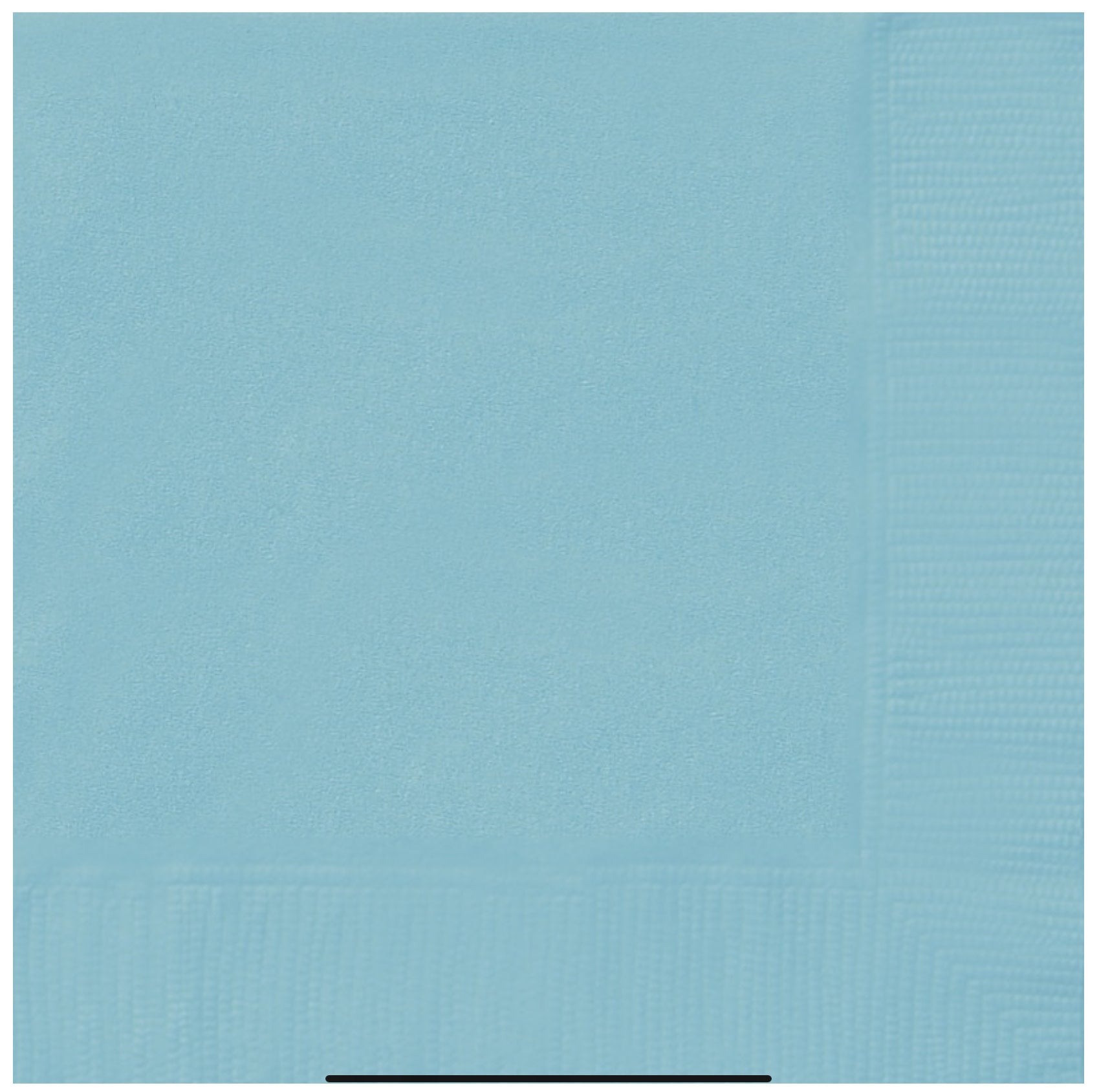 Serviettes De Table (50 ) - Turquoise Party Shop