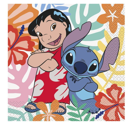 Unique - Serviettes de table Disney (16) - Stitch - Party Shop