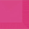 Amscan - Serviettes De Table - Rose Eclatant (50) - Party Shop